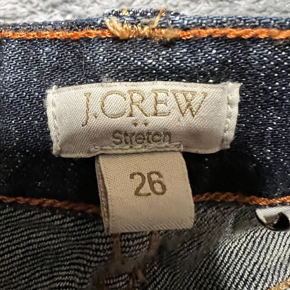 J Crew Jeans Womens 26 (29x19) Matchstick Straight Capri Mid Rise - Picture 4 of 9